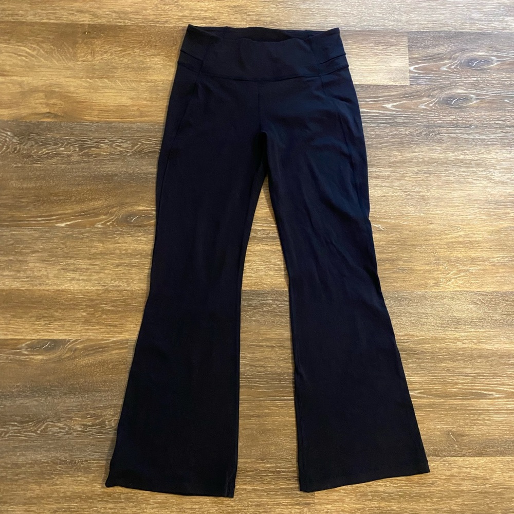 Navy Groove Pant Flare Full-On Luon - Lululemon